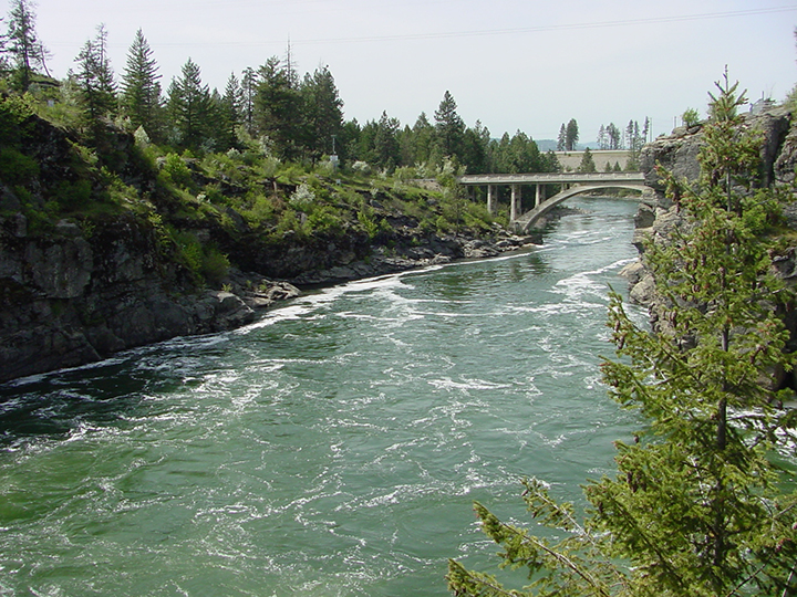 Avista Bridge Spokane River