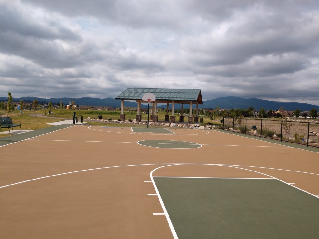 Basketball Court at Tullamore Park